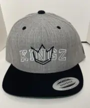 KINGZ Jiujitsu SnapBack Hat Cap Yupoong Classics Snapback Sport Tek New