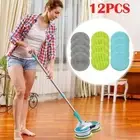 Electric Rechargeable Cordless Floor Cleaner Scrubber Sweeper Polisher Mop Pads