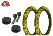 Alta Tires 20 x 2.35 Fire Ball Yellow R-4602 Heavy Duty Tubes, Strip