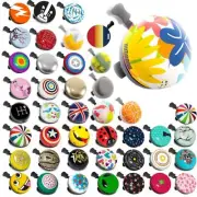 Nutcase Fahrrad Klingel Ring Ring Bell Glocke 55mm Lenker Laut Design XXL Kinder