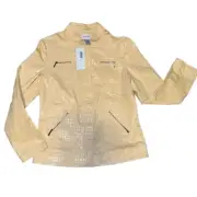 NWT Chico’s Golden Gleam Becker Jacket