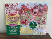 New Melissa & Doug Scratch Sniff Sticker Pad Floral Fairies Fruitville Farm