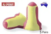 EAR PLUGS Disposable Foam Howard Leight Laser Lite 32dB Sleep Snore 5PAIRS