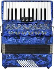 Professional Piano Accordion 26 Keys 48 Bass, For Musical Instrument Lovers, Stage Performance, With Backpack Gig Bag And Shoulder Straps
