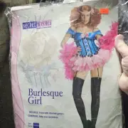 SECRET WISHES BURLESQUE GIRL COSTUME