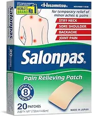 Salonpas Pain Relieving Patch 20 Patches