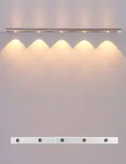 Under Cabinet Lights, Long Size Motion Sensor Light Indoor, 3 Color Temps Bat...