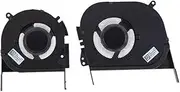 Replacement CPU & GPU Cooling Fan for Asus VivoBook Pro 15 OLED K3500 M3500Q M6500R Pro 16X OLED M7600 N7600 Series Laptop One Pair L + R DC5V