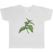 'Nettle Sprig' Children's / Kid's Cotton T-Shirts (TS038596)