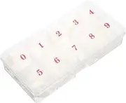 FOMIYES 500pcs Full Nail Tips Set False Nails Manicure Adhesive Nail Patches for Occasions
