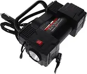 TINEASUR Portable Tire Inflator Air Compressor with Pressure Gauge Efficient Inflation Pump for Cars and Inflatables Reliable Air Pump for Road Trips and Home Use