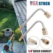 Washer Extension Gutter Rod Cleaner Wand Attachment Accessory High Pressure Rod