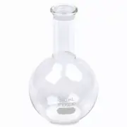 PYREX 4060-500, 500mL Long Neck Boiling Flask, Flat BTM, Tooled Mouth (Case 24)