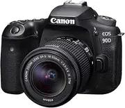 [Canon] EOS 90D DSLR with EFS 18-55mm f/4-5.6mm STM Lens