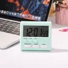 Digital Kitchen Timer 24 Hour Clock for Cooking Fitness Studying (Green) AU