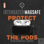 【UAG】 AIRPODS PRO2/PRO 兼容磁吸MAGSAFE 耐衝擊保護殼-尼龍黑 軍用黑AIRPODS PRO