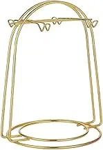 Countertop Mug Tree Dish and Cup Display Stand Coffee Cup and Saucer Holder Tea Cup Holder Rack Gold Tea Cup Holder(8.27X6.69inch) Coffee Mug Holder