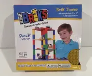 Strictly Briks Classic 4 Baseplates + 30 Stackers 6" x 6" Baseplates. NEW