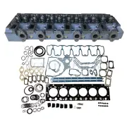 D6D Complete Cylinder Head Assy & Full Gasket Set fits Volvo Engine