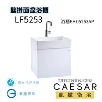 在飛比找蝦皮購物優惠-CAESAR 凱撒衛浴 檯面上面盆 LF5253  EH05