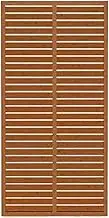 Room Divider Wood Privacy Screen,Garden Fence Plant Support Frame,Easy Assembly for Patio(Size:30/60/90x90/120/150cm)(Brown,30x90cm)