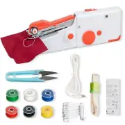 Handheld Sewing Machine, Portable Hand Held Sewing Device Tool Mini Portable ...