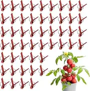 Vegetable Grafting Clips,Pack of 50 Tomato Seedling Grafting Clip - Mouth Climbing Supports Connects for Vegetable Vine, Gardening Connector
