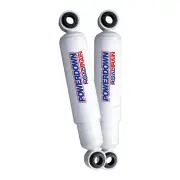 2 x Rear POWERDOWN ROAD TRAIN Shock Absorbers for UD JM210 RM81G NZ AIR SUSP