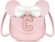 [Sawkig] Kids Mini Toddler Purse For Girls Ages 2-6 Birthday Gifts Mouse Ears Purse Pink, Pink, C