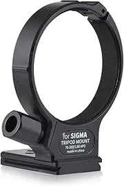 Labymos 71mm Tr Mount Ring with 60mm Quick Release Plate 1/4in & 3/8in Threaded Holes Compatible with Sigma 70-200mm F2.8 II APO