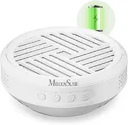 MelodySusie Cordless Nail Dust Collector,Compact Rechargeable Vacuum Fan with Reusable Filter,SProR Powerful Dust Suction Machine for Acrylic Gel Polish Manicure Pedicure at Salon Home,White