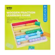 Wooden Fraction Learning Game