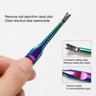 Cuticle Scissor Non-deformable Exfoliating Quickly Trim Foot Nail File Reusable
