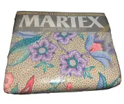 Martex Scheherzade Cal. King Fitted Sheet Floral Percale Vintage HTF