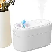Mini Humidifier - Quiet Humidifier for Offices,2-Gear Mist Control Portable Diffuser with Astronaut Theme for Desk Home Room Hotel Car