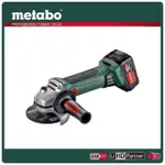 【METABO 美達寶】18V鋰電5”砂輪機-快拆5.5AH單電套裝組隨附工具袋 W18LTX125QUICK(W18LTX125QUICK)