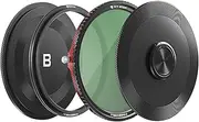 Freewell V2 Magnetic Hybrid VND/CPL 3-7 Stops Filter - Premium Quality Adjustable VND and CPL Filter Combo