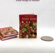 1:6 Scale BETTY CROCKER CHRISTMAS COOKBOOK Playscale Readable Illustrated Book