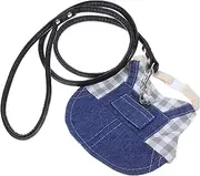 VERDANVERSE Adjustable Small Cat Harness with Rabbit Design Comfortable Vest for Kittens Puppies Small Animals for Durable Stylish Pet Gear
