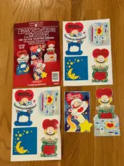 6 Vintage Rare Ziggy Space Pull Tab Valentines Day Cards American Greetings