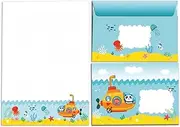 Letter Pad with Envelope for Kids Animals Panda Stationery Set (A5 Pad with 25 Sheets + 15 Envelopes)