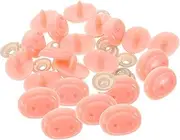 Vaguelly DIY Doll Pig Nose Kit 30 Pieces Plastic Pig Nose Craft Set for Toy Animals