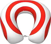 SKKNT Design Target Print Lightweight Travel Neck Pillow U-Shaped Memory Foam Head Neck for Airplanes