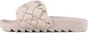 [Colors of California] Women's Flat Mules, Light Pink, 8 AU
