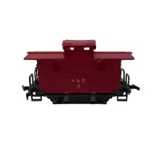 AHM HO Scale Old time Caboose 6251 with box