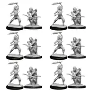 6x 2pc Dungeons & Dragons Nolzur's Marvelous Miniatures Shifter Wildhunt Ranger
