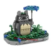 Totoro Figure Building Blocks Toys Cartoon Anime Model Building Set 261 Pieces