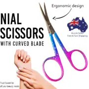Salon Eyebrow Hair Shaping Embroidery Small Nail Shears cutting Scissors MANICUR