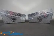 Aluminium Under Body Toolbox Checker Plate Ute Undertray 1 pair L750xW430xH258mm