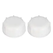 Can Cap with Inner Cover for 5-8 Gallon Bucket Translucent 2Pcs